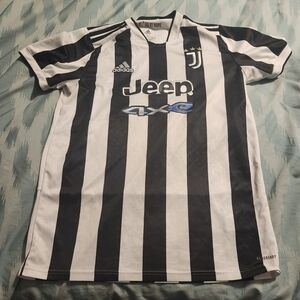 JUVENTUS FC 2021-22 ADIDAS HOME SOCCER JERSEY Men's Size Medium